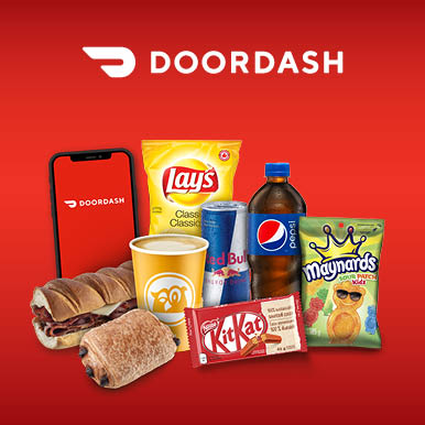 Maintenant disponible sur Doordash